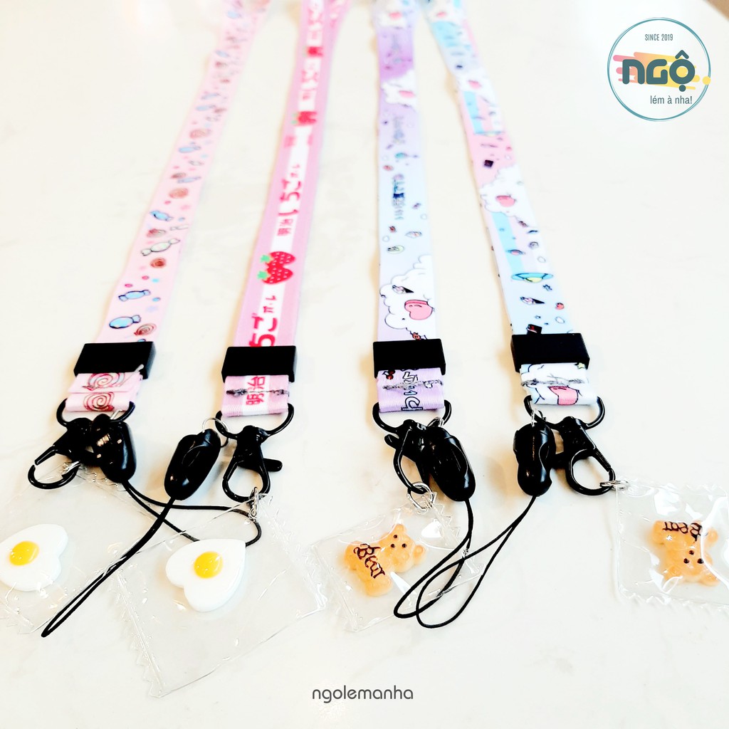 [Ảnh Thật] 17 Mẫu Dây Đeo Hoạt Hình Kèm Phụ Kiện Đáng Yêu | BigBuy360 - bigbuy360.vn
