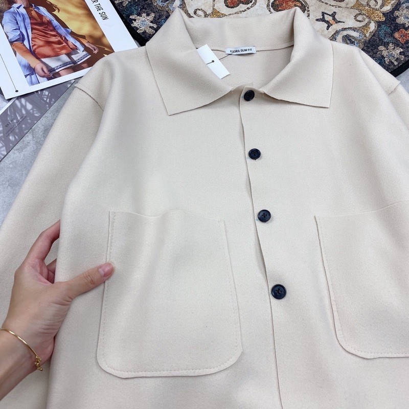 Set Áo Khoác Dạ mix Chân váy