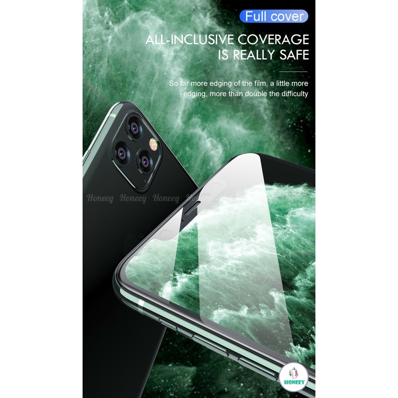 Kính Cường Lực 20d Viền Cong Bảo Vệ Màn Hình Cho iphone 15 pro max 11 14 13 12 pro max x xs 8 7 6 plus se 15 plus