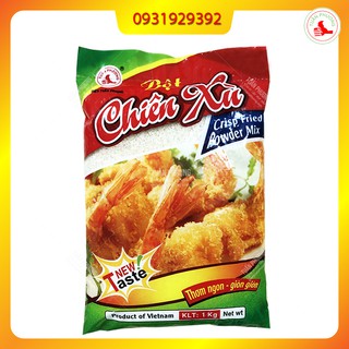 Bột Chiên Xù Trắng 1kg thùng 12kg 12 túi  ( 12Gói )