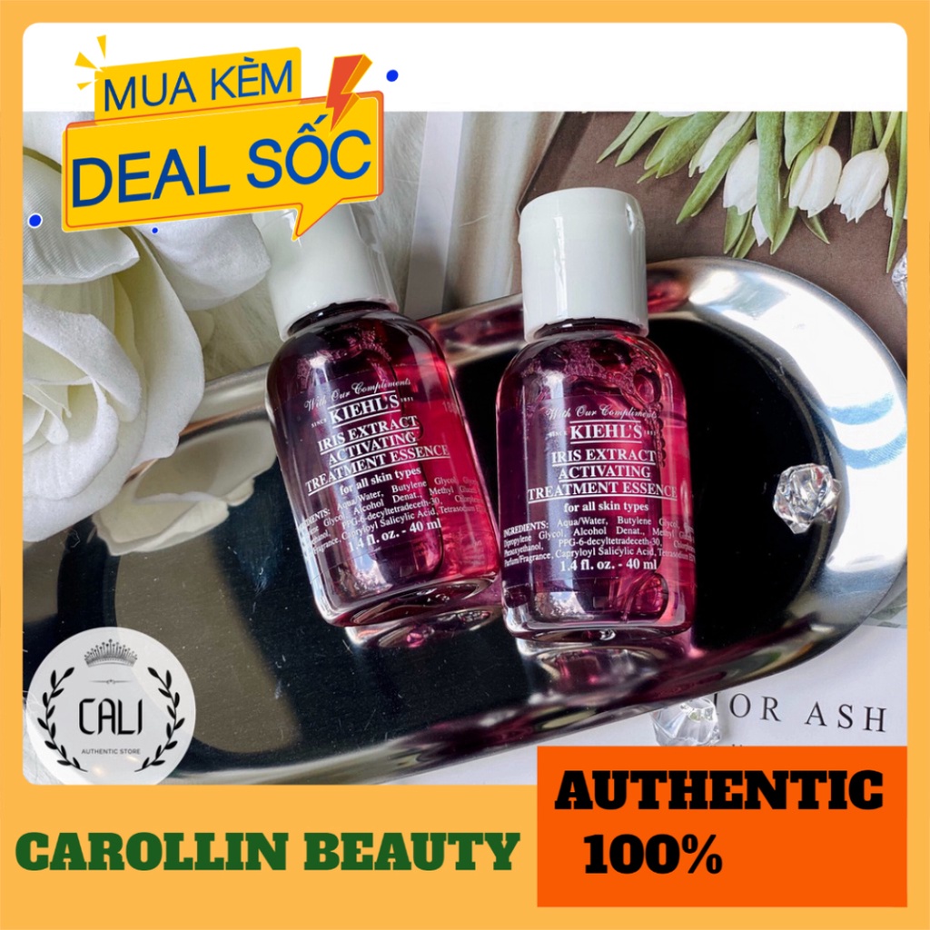 Nước thần chống lão hóa 💖 FREESHIP 💋  Nước thần IRISH Kiehl's 40ml chính hãng [ Minisize ] CAROLLIN BEAUTY | BigBuy360 - bigbuy360.vn