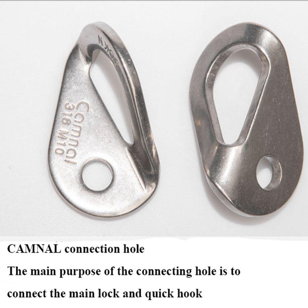 Dụng Cụ Hỗ Trợ Leo Núi Bằng Thép Không Gỉ 316 33mm