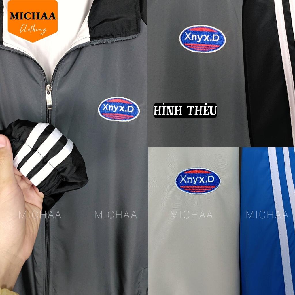 Áo Khoác Bomber Dù XYNX.D Nam Nữ Ulzzang Unisex Kiểu Bóng Chày Form Rộng 2 Lớp - MICHAA