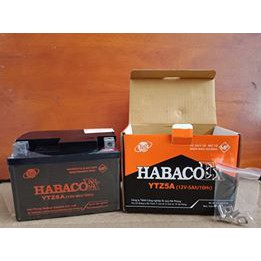 ẮC QUY HABACO YTZ5S 12V-5Ah - Bình Ắc Quy Khô Cho Xe WAVE RS100/ WAVE RS 110/ AIRB