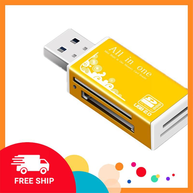 💥XẢ HÀNG💥 Đầu Đọc Thẻ All In One 4 Trong 1 Tiện Lợi | BigBuy360 - bigbuy360.vn