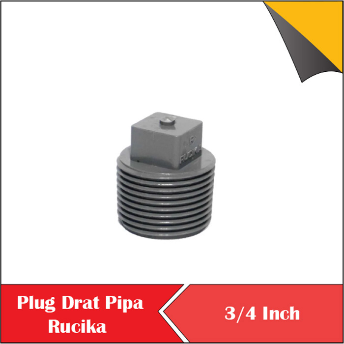 Nút bịt ống trống bằng nhựa PVC 3/4 Inch