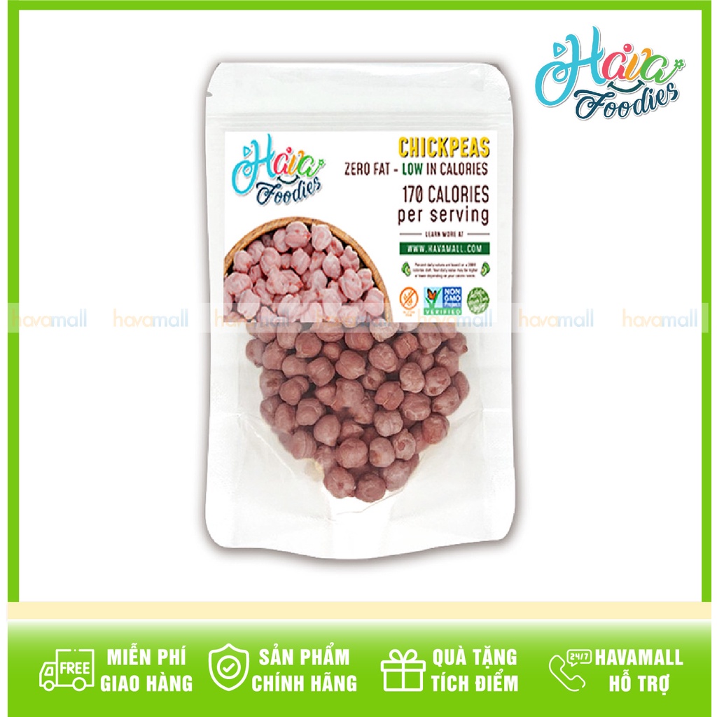 [HÀNG CHÍNH HÃNG] Đậu Gà Nâu Nguyên Hạt Argentina Gói 200gr – Brown Chickpeas