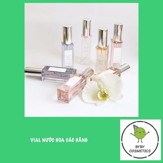 Mẫu thử nước hoa các hãng