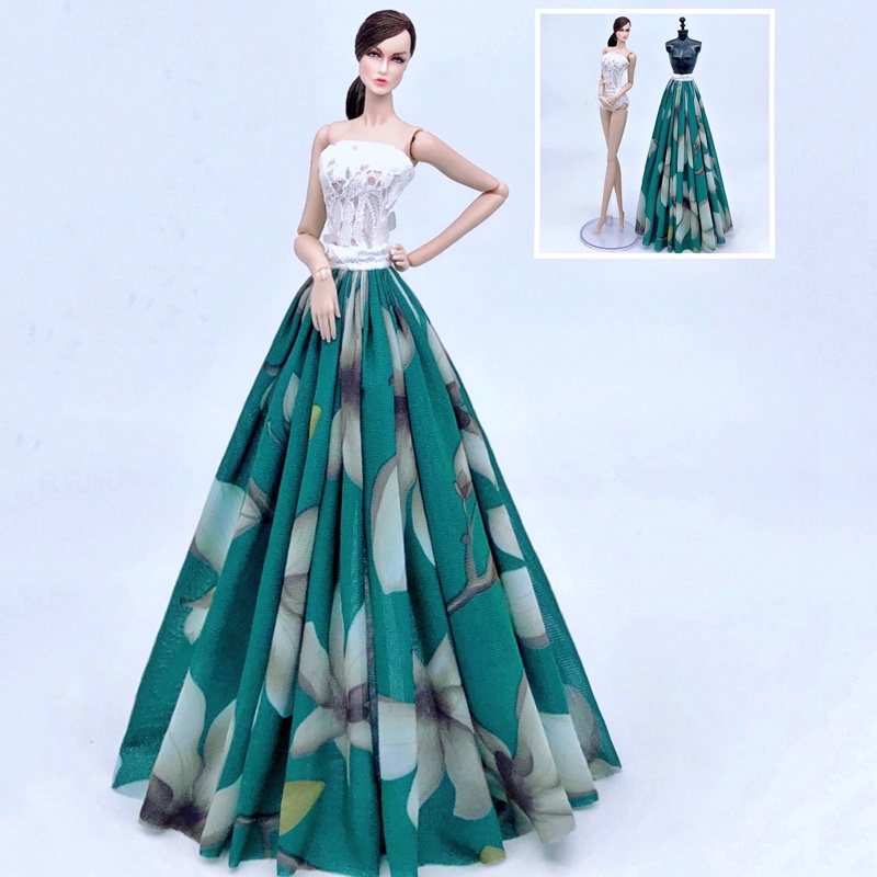 Bộ Đồ Bơi 2 Mảnh Cho Búp Bê Tỉ Lệ 1 / 6