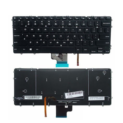 BÀN PHÍM LAPTOP Dell Precision M3800 XPS15 9530 CÓ LED - BẢO HÀNH 6 THÁNG