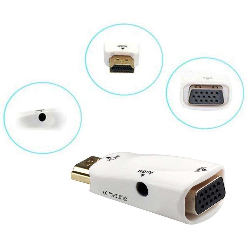 Bộ Chuyển Đổi Âm Thanh Từ 1080p Usb Hdmi Sang Vga Tv Av