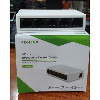 Bộ chia mạng 5 cổng PIXLINK LV-SW05