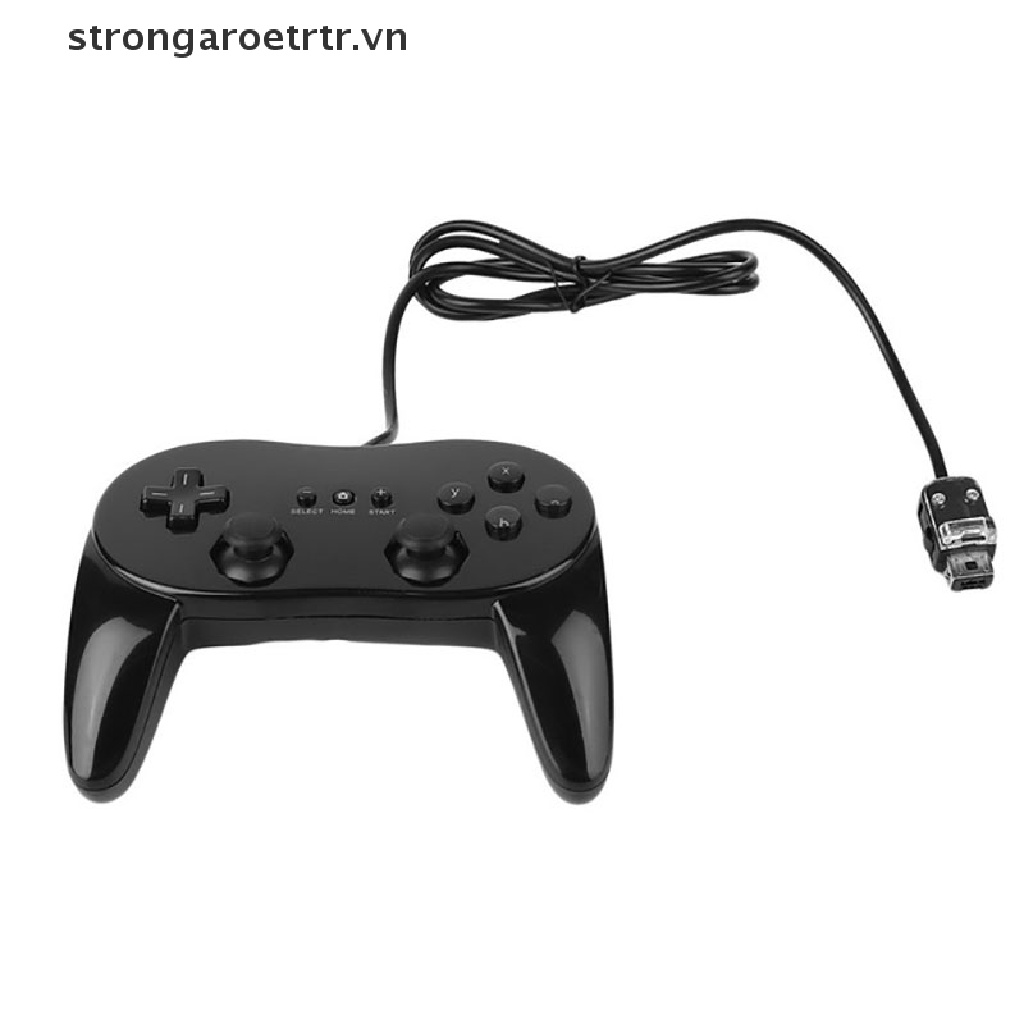 Tay Cầm Chơi Game Có Dây Strongaroetrtr New Classic Cho NS Wii