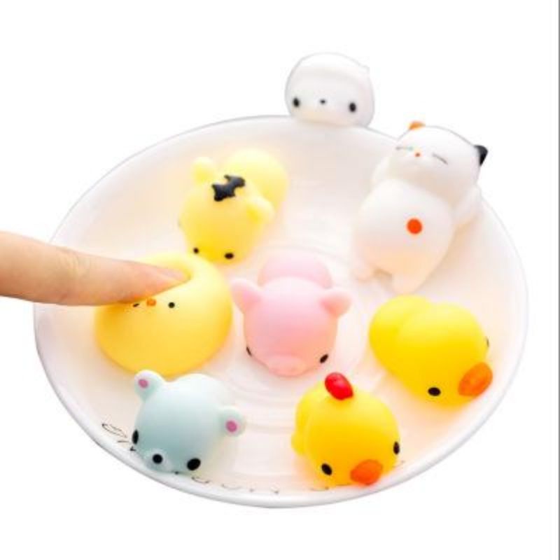 Đồ Chơi Mềm Dẻo Giảm Căng Thẳng Hình Bánh Bao