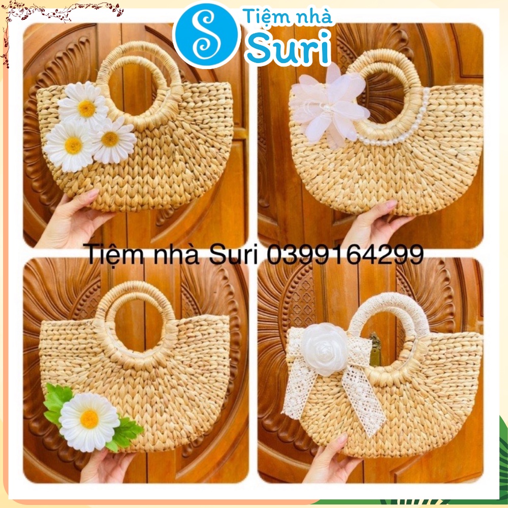 Túi bán nguyệt lục bình ⚡ SALE KHỦNG ⚡ Túi xách size 25cm và 29cm nhiều kiểu mẫu đa dạng