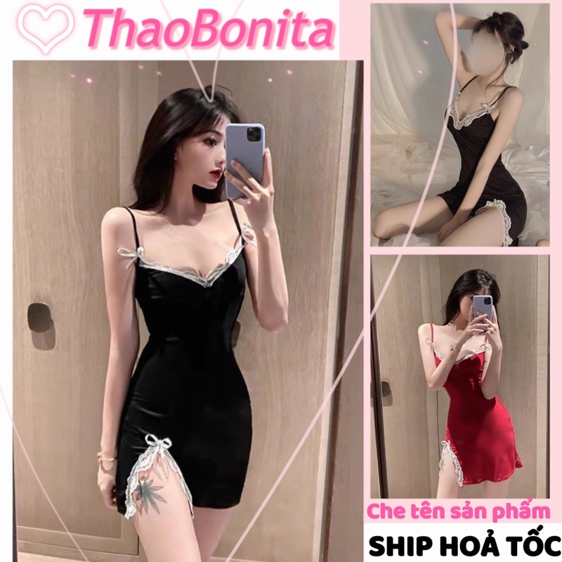 Váy hai dây body ôm chất thun tôn dáng