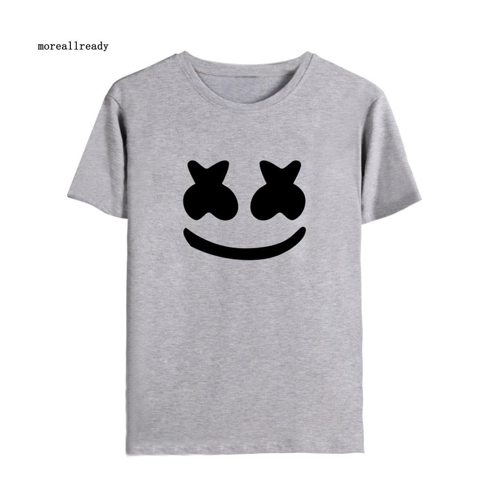 Áo thun ngắn tay Unisex in chữ DJ MARSHMELLO