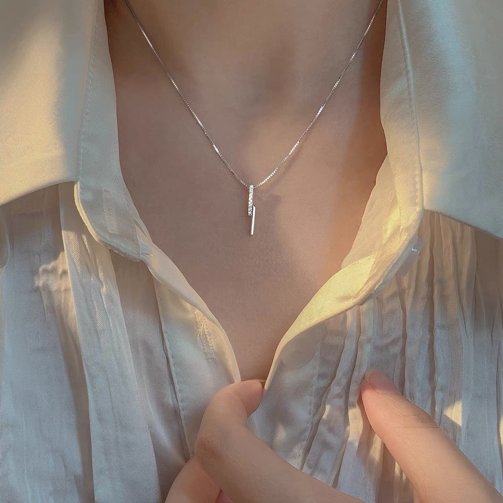 Dây chuyền _ Vòng cổ nữ Bạc 925 cao cấp _ 𝐘𝐢𝐛𝐨 𝐒𝐢𝐥𝐯𝐞𝐫 - 𝐂𝐚𝐦 𝐤𝐞̂́𝐭 𝐜𝐡𝐮𝐚̂̉𝐧 𝐁𝐚̣𝐜_𝑽𝒊𝒅𝒆𝒐 𝒂̉𝒏𝒉 𝒕𝒉𝒂̣̂𝒕 𝒕𝒖̛̣ 𝒒𝒖𝒂𝒚