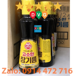Dầu mè nguyên chất Hàn Quốc Ottogi đặc biệt 160ml
