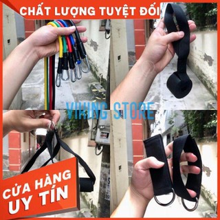 Bộ dây ngũ sắc - bộ 5 dây chun, dây band đa năng tập toàn thân