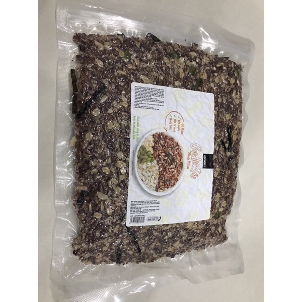 Gạo Lứt Sấy Hạnh Nhân 200gram ( Có thêm yến mạch, hạt bí xanh, rong biển) | BigBuy360 - bigbuy360.vn