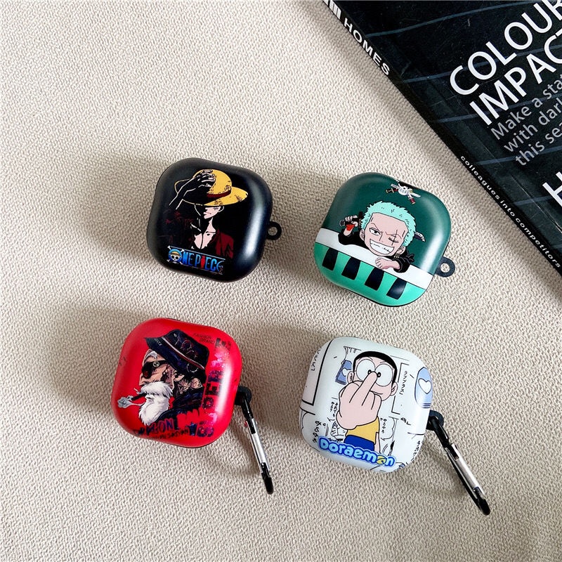 Vỏ Bảo Vệ Hộp Sạc Tai Nghe Samsung Galaxy Buds 2 Pro Họa Tiết Hoạt Hình One Piece &amp; Luffy