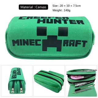Hộp bút hình game MineCraft Anime Pencil Bag