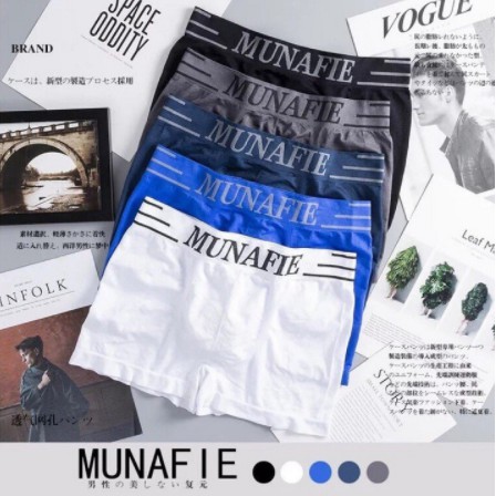 Combo 5 quần sịp đùi nam Munafie co giãn 4 chiều