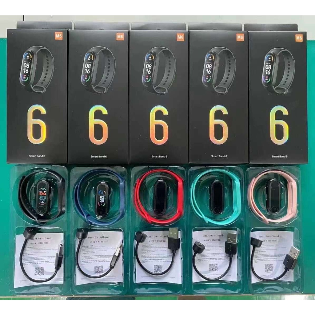 Đồng Hồ Thể Thao M5, M6 Smart Band Theo Dõi Sức Khỏe, Chống Nước IP67, Kết Nối Bluetooth, Đa Chức Năng