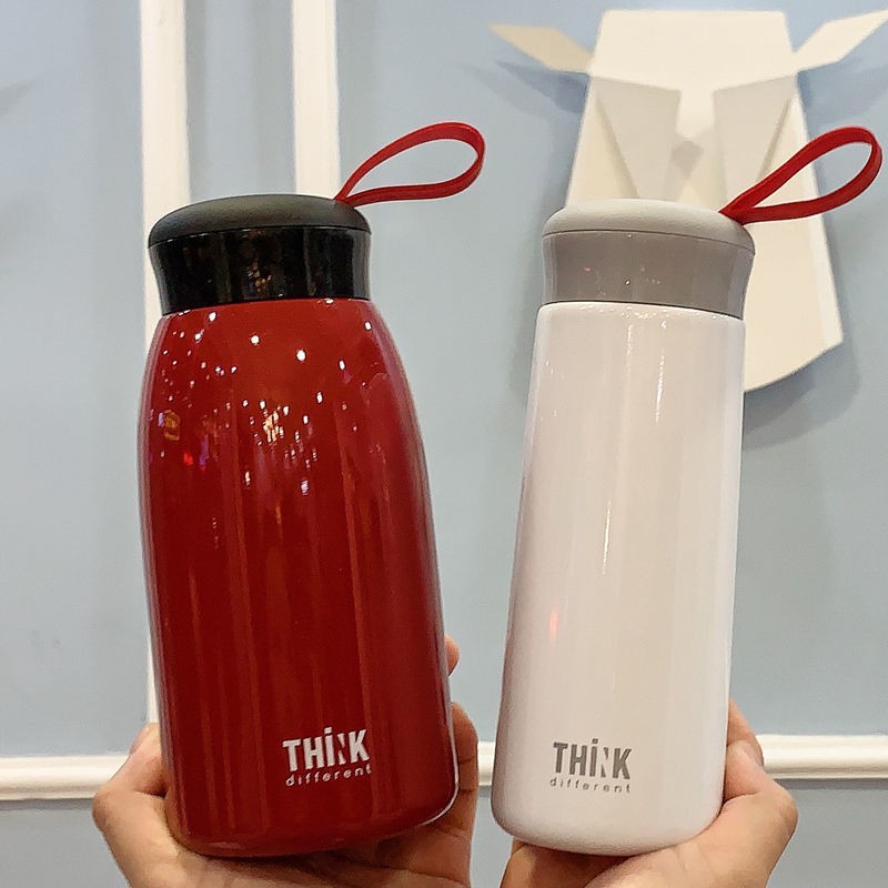 cốc giữ nhiệt cô gái sinh viên dễ thương trái tim cá tính sáng tạo Xu hướng cốc nước siêu dễ thương đơn giản dung tích l