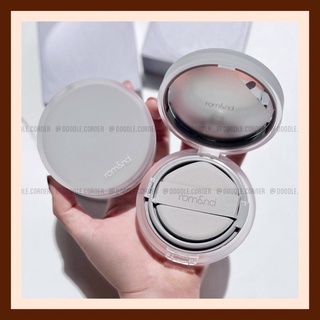 [3 phiên bản] Phấn nước mỏng nhẹ tự nhiên Romand Nu Zero Cushion SPF24 PA++ 15g