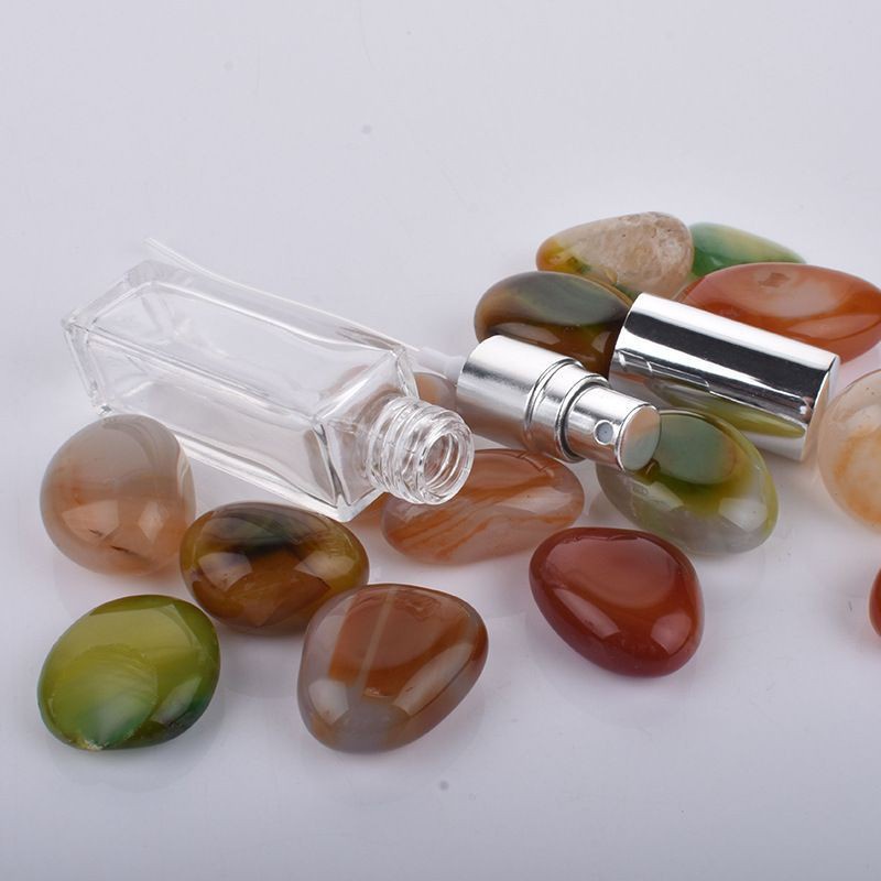 Lọ Chiết Nước Hoa ❤ TOP GIÁ RẺ ❤ Lọ chiết nước hoa thủy tinh vuông 5ml đựng dầu thơm , phụ kiện du lịch