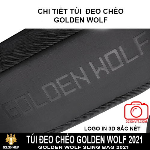 Túi đeo chéo thời trang đa năng Golden Wolf