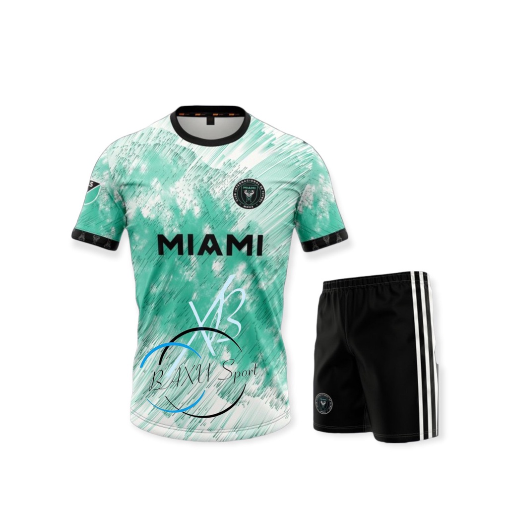 MIAMI_Bộ quần áo bóng đá clb Inter Miami thun mè cao cấp gia tốt