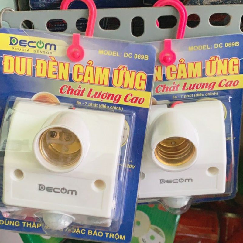 Đui đèn cảm ứng Decom chất lượng cao