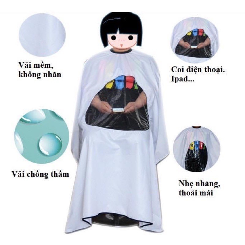 choàng cắt tóc tiện lợi