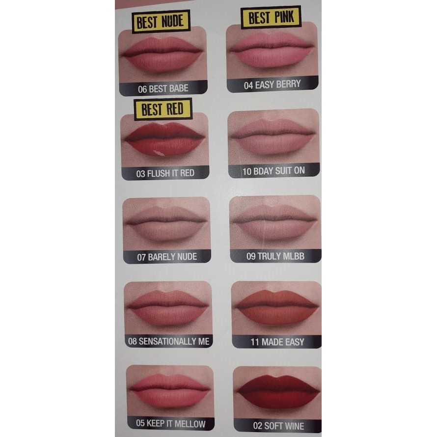 (hàng Mới Về) Son Kem Lì Maybelline Sensational 7ml | BigBuy360 - bigbuy360.vn