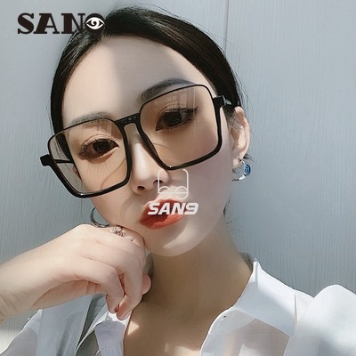 Kính mát gọng kim loại hình vuông phong cách Hàn Quốc cổ điển thiết kế thời trang cho nữ