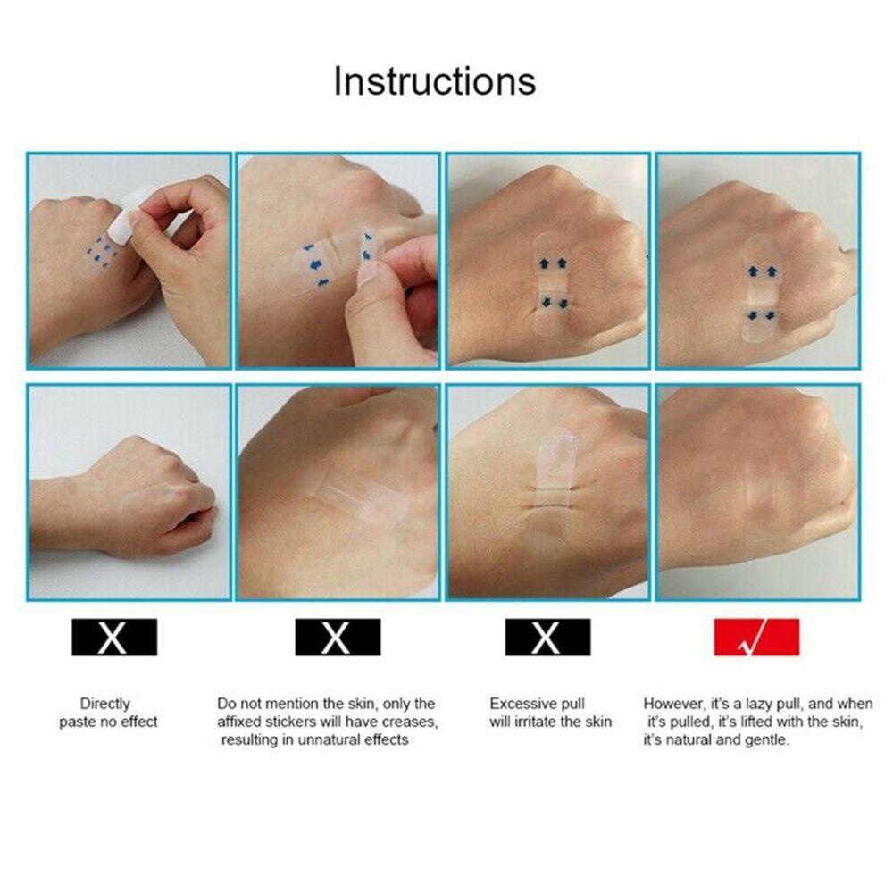 Bộ 100 Miếng Dán Nâng Cơ Mặt Trong Suốt