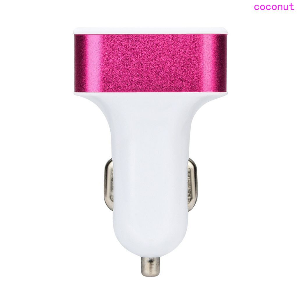 Tẩu Sạc 3 Cổng Usb Dc 5.0v 2.1a / 2a / 1a Cho Xe Hơi