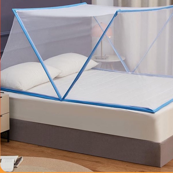 Màn xếp thông minh, mùng xếp gấp gọn kiểu dáng mới.