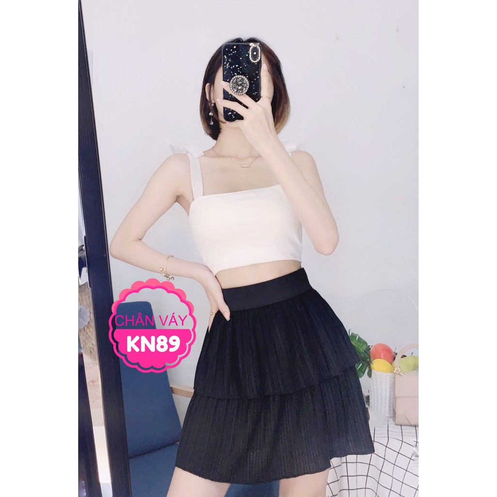 [Mã WAMT10K giảm 10K đơn 0K] CHÂN VÁY XẤP LI TẦNG XINH XẮN KN89 ⚡100% ẢNH THẬT⚡ NN CHUYÊN SỈ - NN STORE | BigBuy360 - bigbuy360.vn