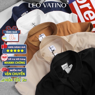 Áo Polo nam Galvin vải cá sấu Cotton co giãn cao cấp dệt bo lưới chuẩn form cổ bẻ tay ngắn 25 - Leo Vatino