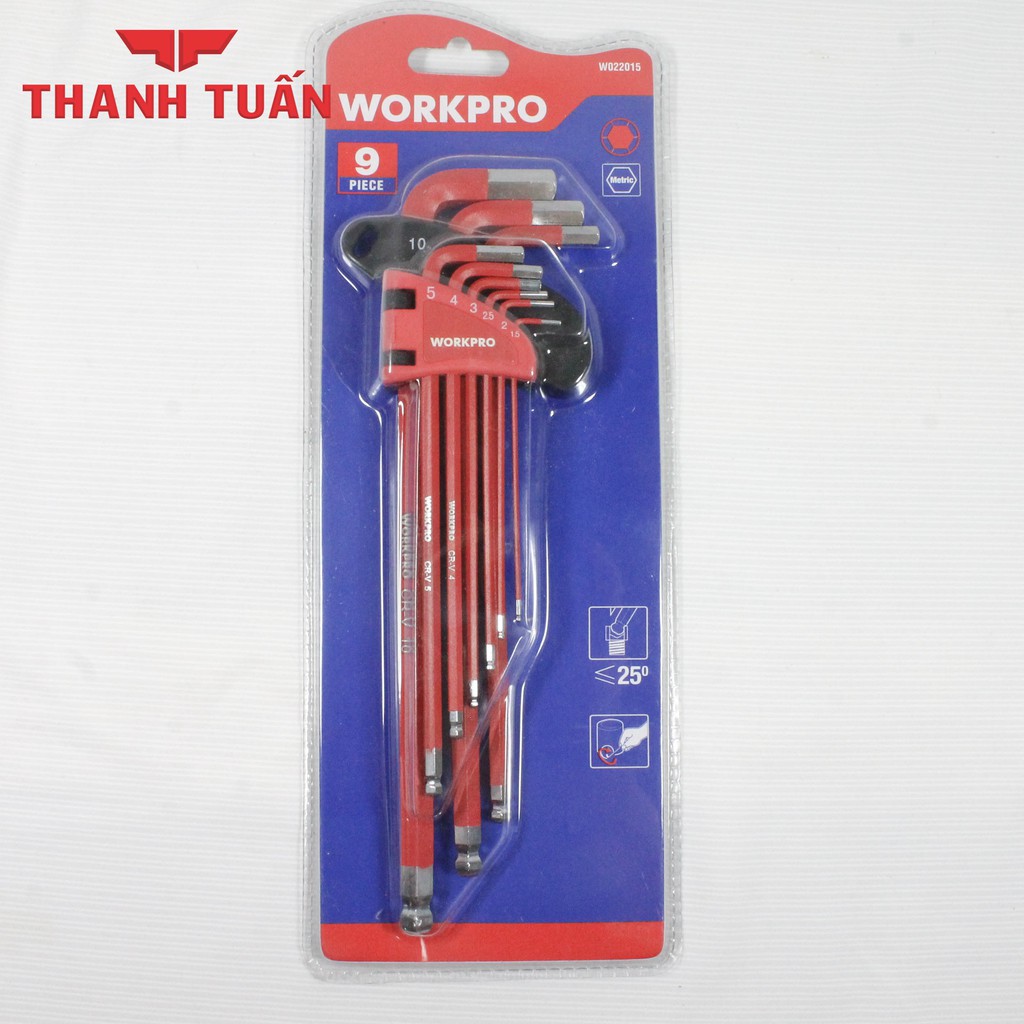 Bộ lục giác WORKPRO W022015