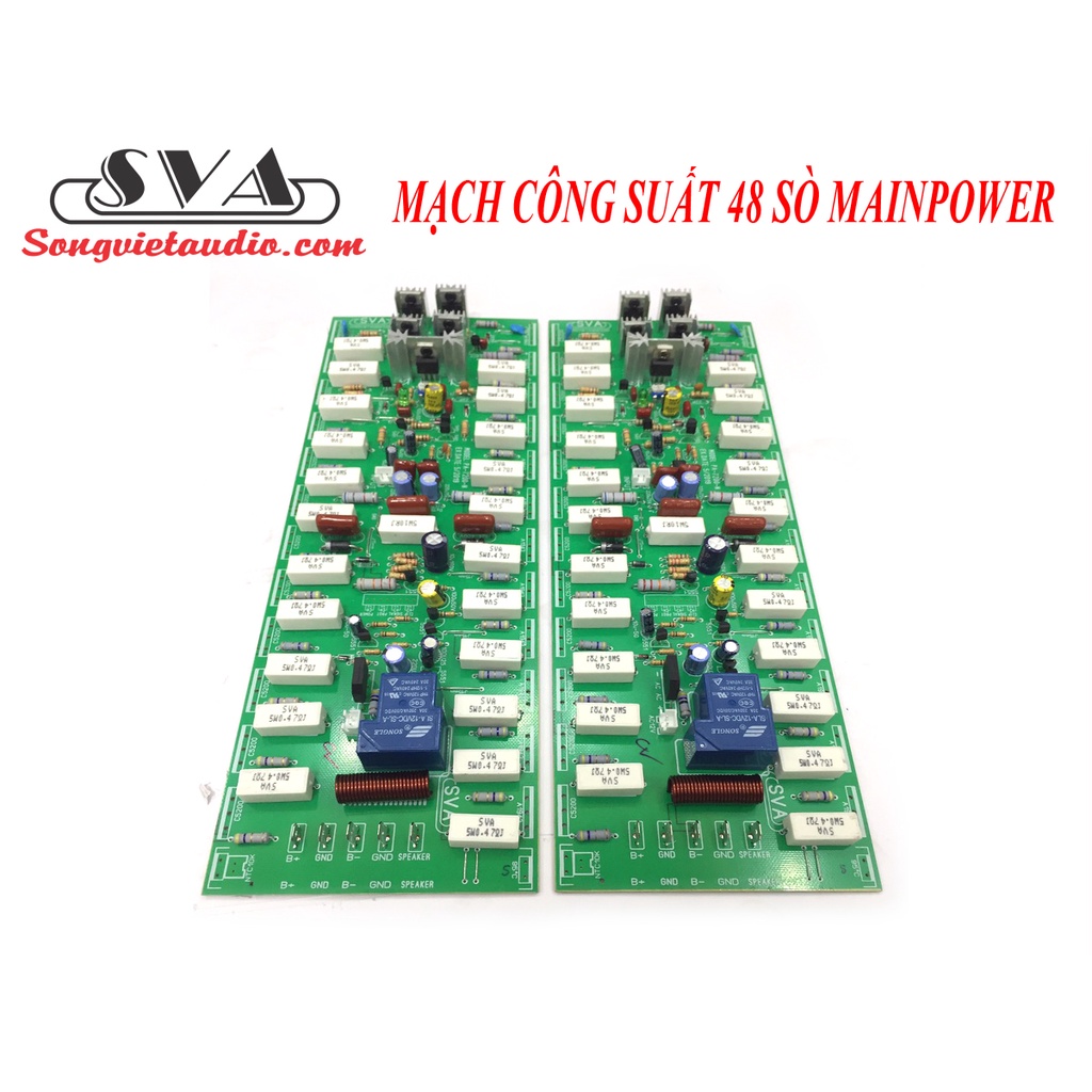 [Mã ELHACE giảm 4% đơn 300K] MẠCH CÔNG SUẤT 48 SÒ - 3U MAINPOWER - CẶP