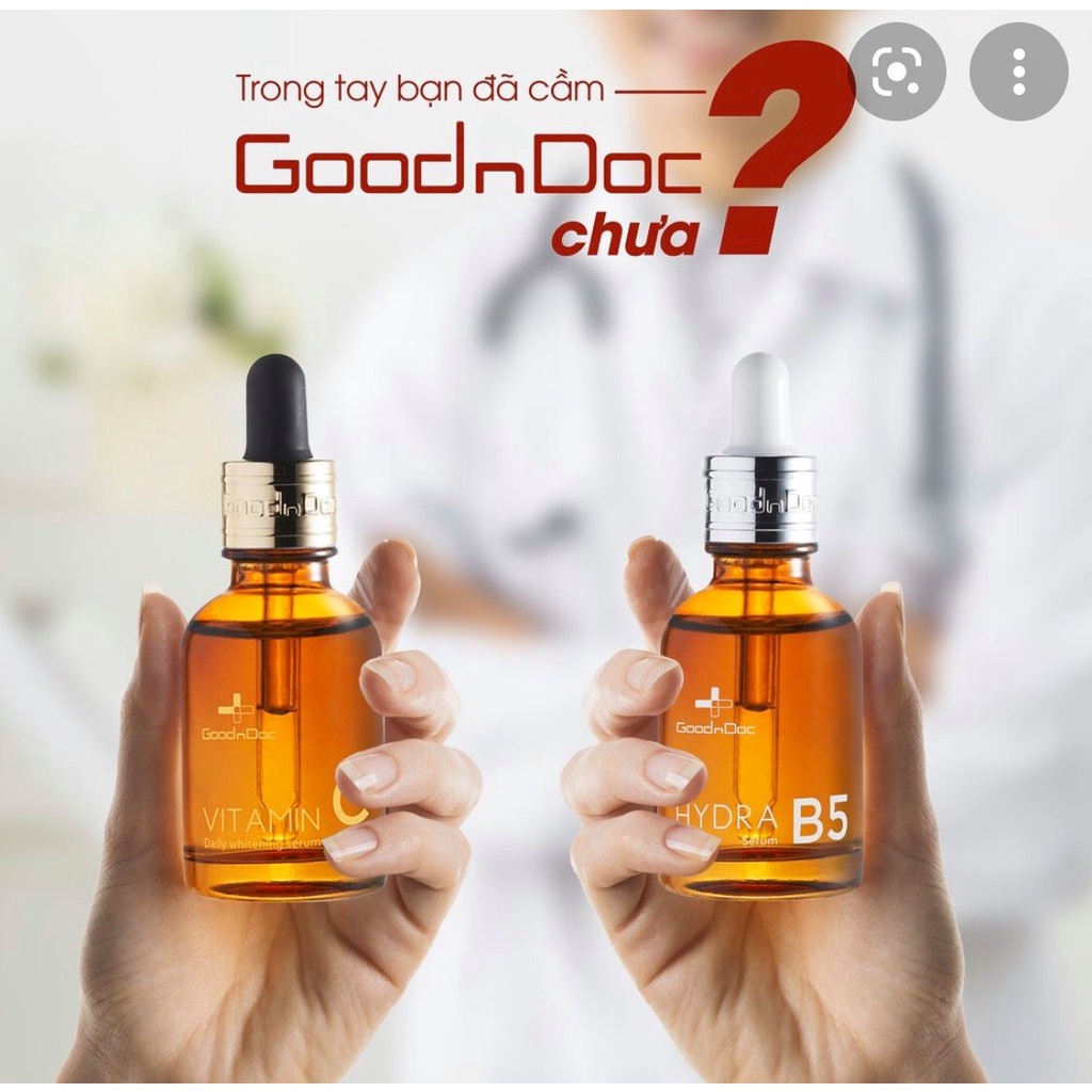 Tinh Chất Cấp Ẩm, Phục Hồi Da GoodnDoc Hydra B5 Serum - 30ml