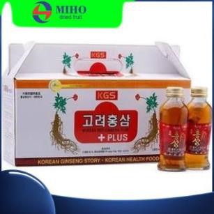 Nước uống hồng sâm có củ Hàn Quốc - chai 120ml