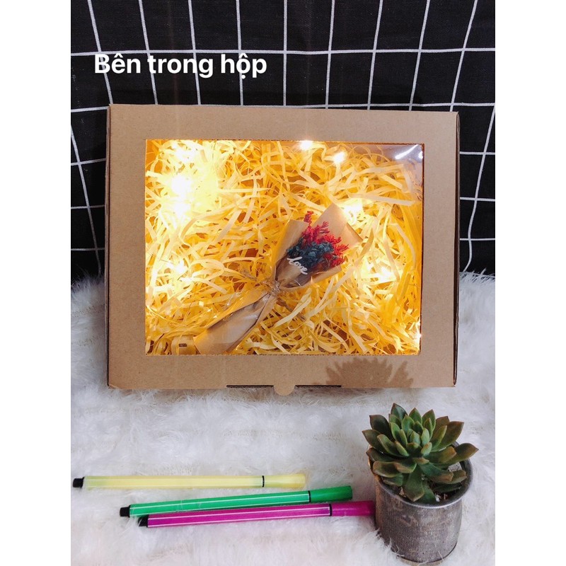 Hộp quà sinh nhật handmade🥰 full phụ kiện( ko thiệp)