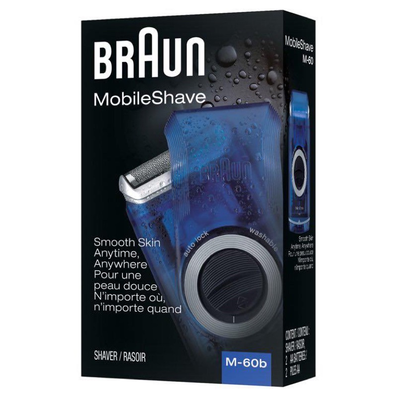 Máy Cạo Râu BrAun Mobile Shaver M60