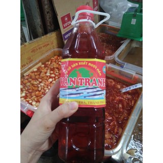 NƯỚC MẮM VĂN TRANH TRUYỀN THỐNG TẠI ĐÀ NẴNG - chai 1 lít